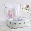 Portable Travel Makeup Toiletry Case Pouch Flower Organizer Cosmetic Bag New