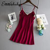 AU Women Lingerie Silk Satin Lace Robe Dress Babydoll Nightdress Sleepwear Gown