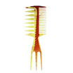 Hair Comb Salon Hair Cutting Styling Comb Wide Teeth Tail Comb Anti-Static Hairdressing Brush