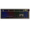 Blacka AJAZZ AK60 side engraved ring full color RGB alloy mechanical keyboard green axis backlit game computer notebook office digital keyboard