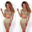 UK Womens Bodycon Bandage Evening Party Dress Ladies Formal Wedding Lace Dress