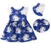 Little Princess Kids Baby Girl Dress Unicorn Dress Casual Party Dresses 1-6T