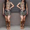 New Women Summer Casual Sleeveless Party Evening Cocktail Short Mini Dress