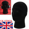 21-24 Canvas Head Wig Making Mannequin Model Block Head Wig Hat Display Stand