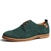 IDIFU Mens Suede Oxfords