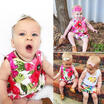 Newborn Infant Kids Baby Toddler Girls Clothes T-shirt TopsPants Outfits 2PCS