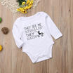 US Newborn Infant Baby Girl Boy Romper Playsuit Bodysuit Outfits Cotton Clothes
