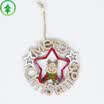 Christmas Santa Claus Elk Ornaments Festival Party Xmas Tree Hanging Decor UK