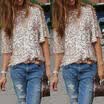 1Glitter Tank Hot Party Sparkle Womens New Sequin Top Coctail Sleeve T-Shirt CA
