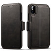 New iPhoneX Mobile Phone Case Apple Flip Shell 2in1 Wallet Multi-function Card Holster