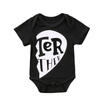 Newborn Baby Kids Suit Sister Brother Top T-shirt Romper Jumpsuit Clothes Outfit