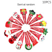 10Pcs Super Lovely Baby Girl Candy Hairpin Kids Christmas Cartoon Pattern Hair Clip Children Cute Bobby Pin