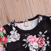 Cute Newborn Baby Girl Outfits Floral Romper Top Jumpsuit Bodysuit Clothes
