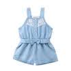 Kids Baby Girl Denim Romper Bodysuit Jumpsuit Sunsuit Summer Outfits Clothes