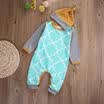 UK Stock Baby Kids Boy Girl Infant Romper Jumpsuit Playsuit Bodysuit Outfits