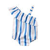 Hot Newborn Girl Kid Summer Off Shoulder Romper Jumpsuit Sunsuit Baby Clothes AU
