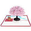 3D Pop Up Handmade Flower Greeting Card Christmas Birthday New Year Invitation