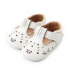 Newborn Baby Girl Soft Sole Leather Crib Shoes Anti-slip Sneaker Prewalker