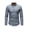 Mens Formal Casual Business Button Down Long Sleeve T-Shirt Dress Top Shirts
