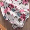 AU Toddler Infants Girl Cotton Bodysuit Romper Jumpsuit Headband Clothes Outfit