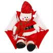 Christmas Tree Hanging Decor Parachute Snowman Santa Claus Ornaments Xmas