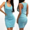 USA Womens Bandage Bodycon Sleeveless Evening Party Cocktail Short Mini Dress
