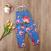 Newborn Baby Kids Girls Flower Romper Jumpsuit Playsuit Outfits Sunsuit Clothes