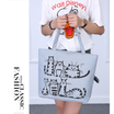 Fashion Women Hobo Canvas Shoulder Bag Messenger Tote Shopping Handbag Purse