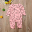 Newborn Baby Girl Romper Jumpsuit Cotton Bodysuit Sunsuit Clothes Outfit 0-24M