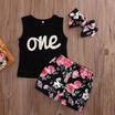 AU Stock Toddler Kids Baby Girls Outfits Clothes T-shirt TopsPantsShorts Set