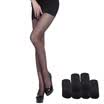 Jingdong Supermarket Langsha stockings 6 pairs of core silk plus crotch pantyhose rose flavor of the legs stockings are the same color