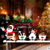 Christmas decorations Santa Claus car glass stickers large window stickers wall stickers glass door stickers