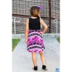 Mother&Daughter Floral Dress Matching Women Kid Girls Casual Family Clothes