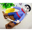 STOCK Pet Cat Dog Funny Cowboy Rider Coat Clothes Clothing Costume Cosplay Dress