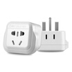 Breakthrough TOP German standard to the national standard power converter socket TZ-38 for foreign use Germany South Korea France etc