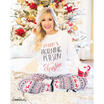 Women Ladies Christmas Pajamas Lounge Adult Xmas Sleepwear Nightwear Tops Pants