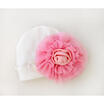 Baby Girl First Birthday Party Hat Flower Princess Cap Decor Hair Accessory