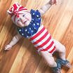 Cotton Newborn Baby Boy Girl Romper Bodysuit Jumpsuit Sleeveless Clothes Outfits