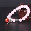 Cristal natural dongling pulsera de jade cristal dulce ágata oro arena piedra mujeres hanban accesorios de joyería