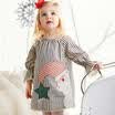 0-5Y Baby Girls Kids Casual Xmas Cotton Tutu Dress Clothes Christmas Santa Claus