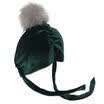 Autumn Winter Velvet Cashmere Earmuffs Outdoor Cap Baby Cute Warm Knitted Hat