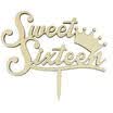 LOVE Cake Topper Sparkle Glitter Wedding Birthday Decorating Engagement Party
