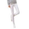 Antarctic nanjiren broken pants nine cents feet pants Korean version of candy color wild was thin white XXL