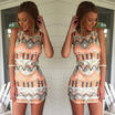 Sexy Women Ladies Sleeveless Slim Bodycon Cocktail Evening Party Mini Vest Dress