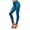 US Women Denim Skinny Ripped Pants High Waist Stretch Jeans Long Pencil Trousers