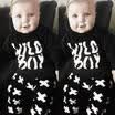 2PCs Newborn Baby Boys Kids Long Sleeve T Shirt Tops Pants Clothes Outfits Set