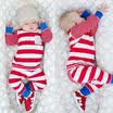 Kids Baby Boys Girls Newborn TopsPants Sleepwear Nightwear Xmas Pajamas Outfits
