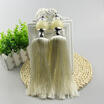 1 Pair Home Curtain Ball Cips Rope Tassels Tie Backs Buckle Belt Hanging Decor