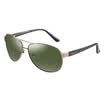Parsons PARZIN fashion frogs paragraph polarized sunglasses couple polarized driving sunglasses 8079 silver frame reflective film ice blue