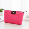 Candy Color Waterproof Cosmetic Makeup Purse Wash Bag Organizer Pouch PU Handbag